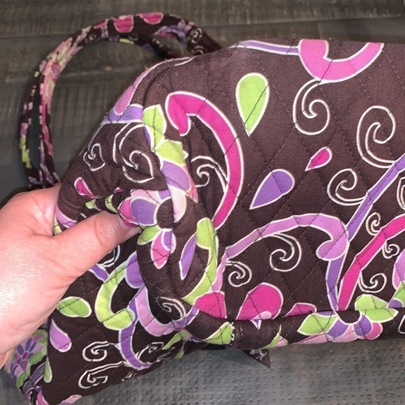 Vera Bradley Purple Punch (Ret.‎ 2009) Tote - Picture 3 of 7